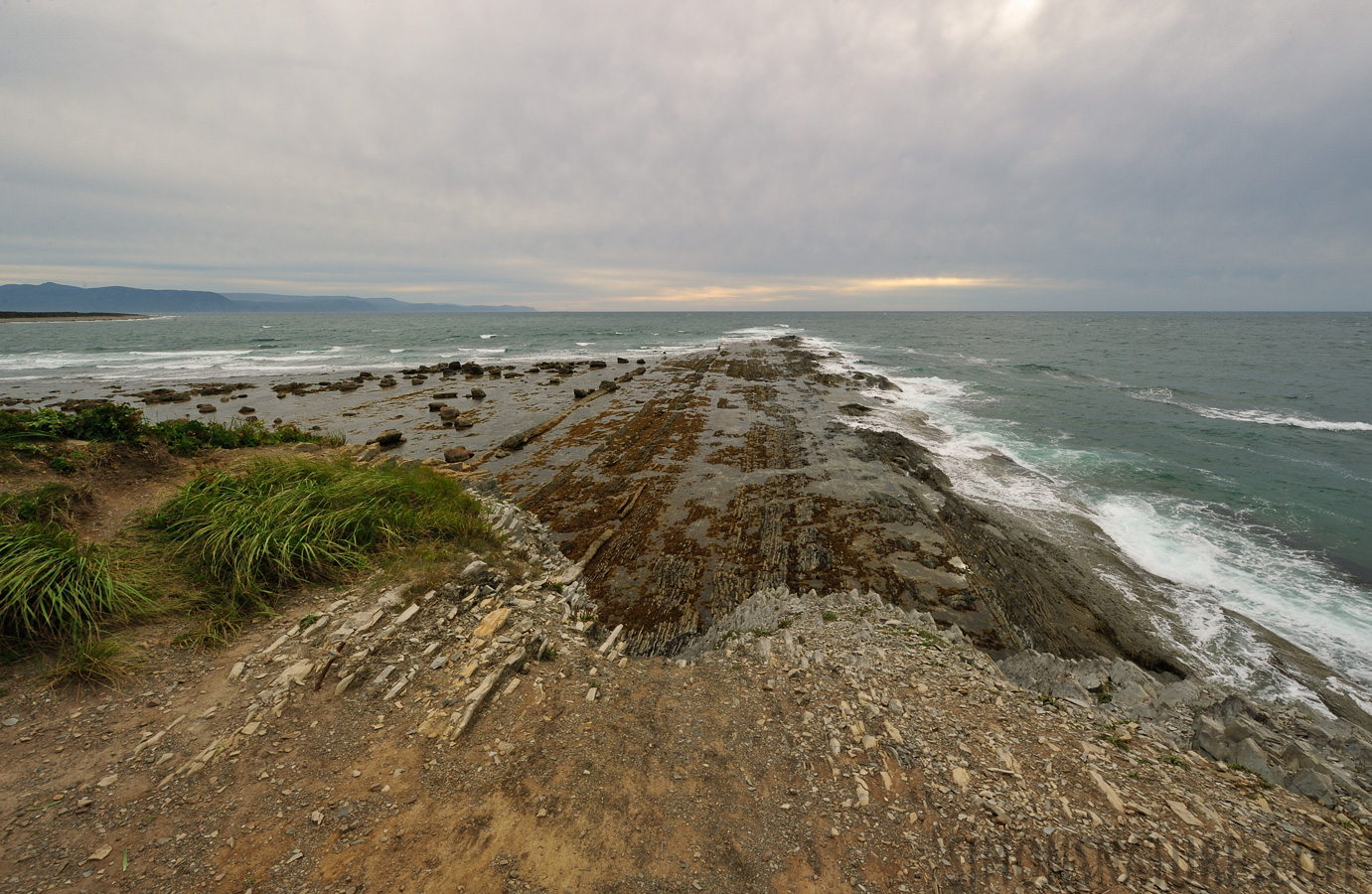 The division between the Cambrian and the Ordovician systems [14 mm, 1/100 sec at f / 22, ISO 400]